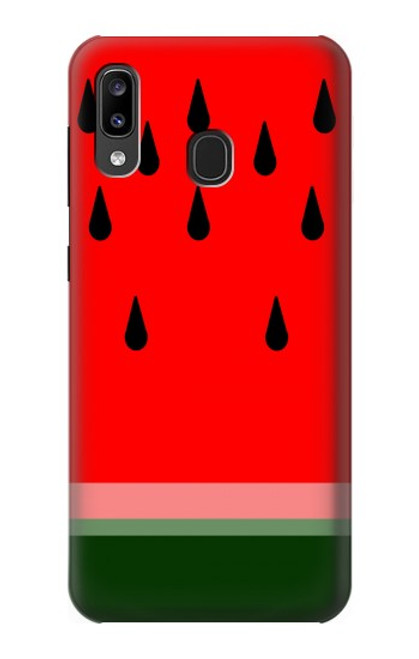 S2403 スイカ Watermelon Samsung Galaxy A20, Galaxy A30 バックケース、フリップケース・カバー
