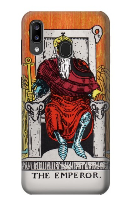 S2808 タロットカード 皇帝 Tarot Card The Emperor Samsung Galaxy A20, Galaxy A30 バックケース、フリップケース・カバー