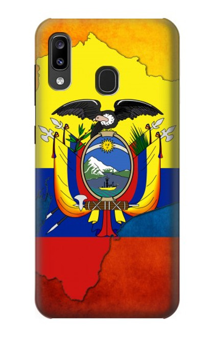 S3020 エクアドルの旗 Ecuador Flag Samsung Galaxy A20, Galaxy A30 バックケース、フリップケース・カバー