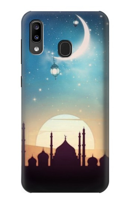 S3502 イスラムの夕日 Islamic Sunset Samsung Galaxy A20, Galaxy A30 バックケース、フリップケース・カバー