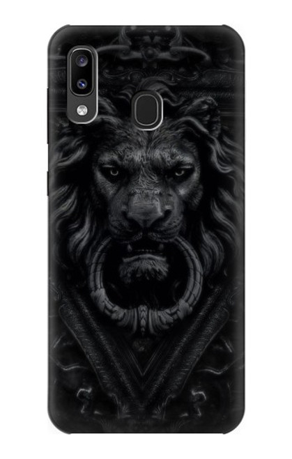 S3619 ダークゴシックライオン Dark Gothic Lion Samsung Galaxy A20, Galaxy A30 バックケース、フリップケース・カバー