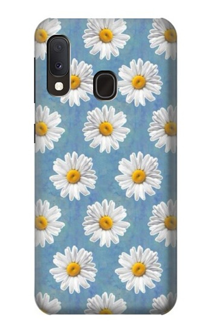 S3454 フローラルデイジー Floral Daisy Samsung Galaxy A20e バックケース、フリップケース・カバー
