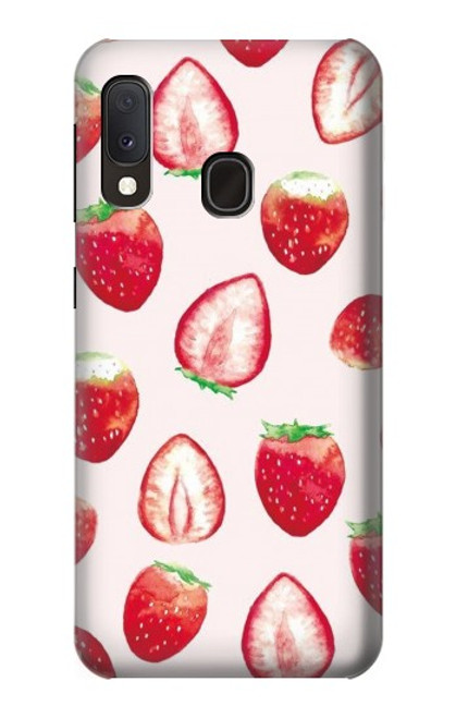 S3481 イチゴ Strawberry Samsung Galaxy A20e バックケース、フリップケース・カバー