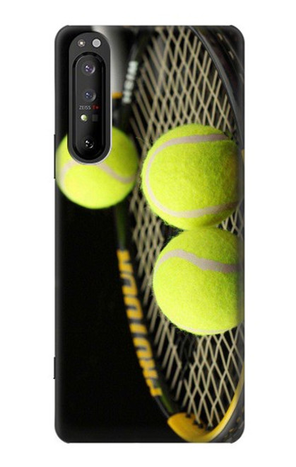 S0072 テニス Tennis Sony Xperia 1 II バックケース、フリップケース・カバー