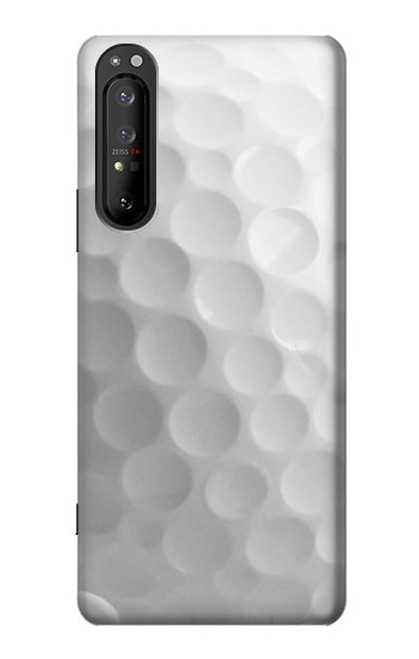 S2960 ゴルフボール White Golf Ball Sony Xperia 1 II バックケース、フリップケース・カバー