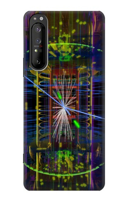 S3545 量子粒子衝突 Quantum Particle Collision Sony Xperia 1 II バックケース、フリップケース・カバー