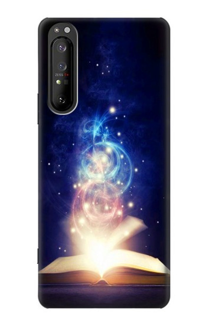 S3554 魔法書 Magic Spell Book Sony Xperia 1 II バックケース、フリップケース・カバー