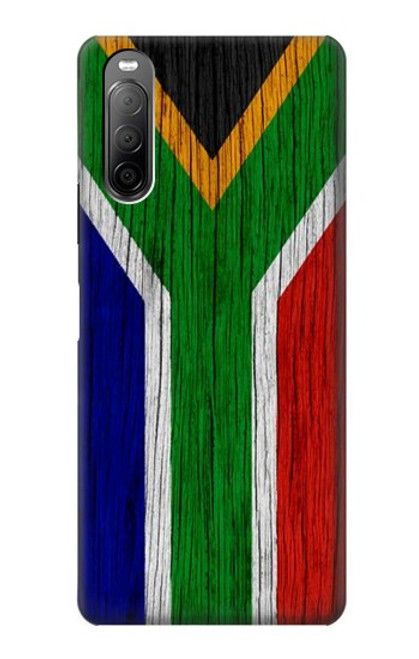 S3464 南アフリカの国旗 South Africa Flag Sony Xperia 10 II バックケース、フリップケース・カバー