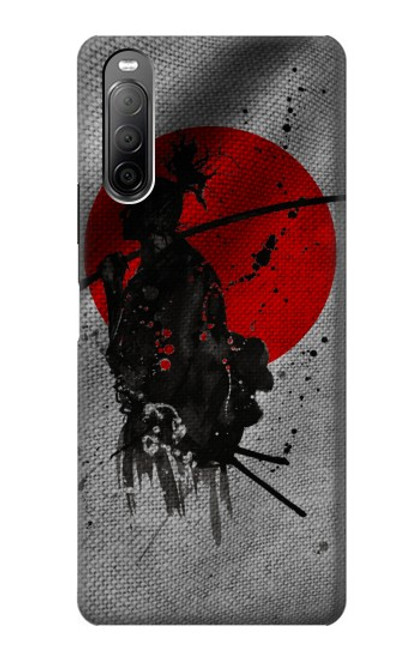 S3517 日本国旗Sa Japan Flag Samurai Sony Xperia 10 II バックケース、フリップケース・カバー