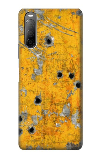 S3528 弾 黄色の金属 Bullet Rusting Yellow Metal Sony Xperia 10 II バックケース、フリップケース・カバー
