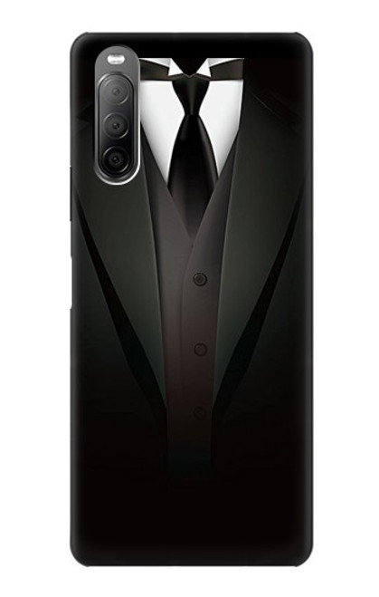 S3534 メンズスーツ Men Suit Sony Xperia 10 II バックケース、フリップケース・カバー