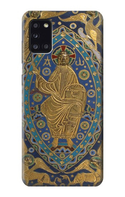 S3620 ブックカバーキリスト Book Cover Christ Majesty Samsung Galaxy A31 バックケース、フリップケース・カバー