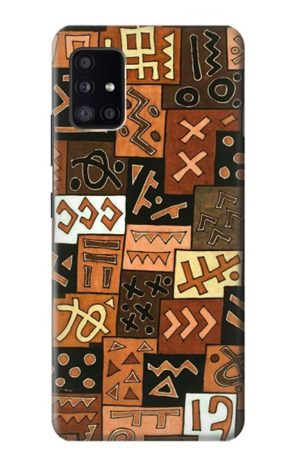 S3460 マリ芸術 Mali Art Pattern Samsung Galaxy A41 バックケース、フリップケース・カバー