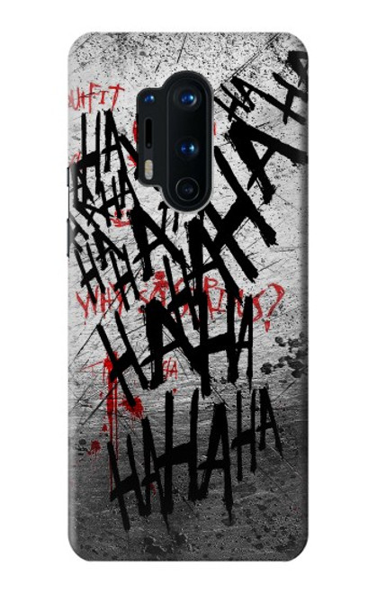 S3073 ジョーカー ハハハ・ブラッド・スプラッシュ Joker Hahaha Blood Splash OnePlus 8 Pro バックケース、フリップケース・カバー