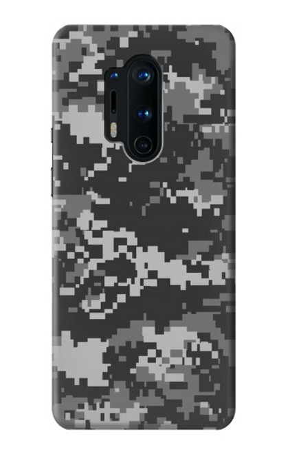 S3293 アーバンブラックカモ迷彩 Urban Black Camo Camouflage OnePlus 8 Pro バックケース、フリップケース・カバー