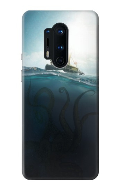 S3540 巨大なタコ Giant Octopus OnePlus 8 Pro バックケース、フリップケース・カバー