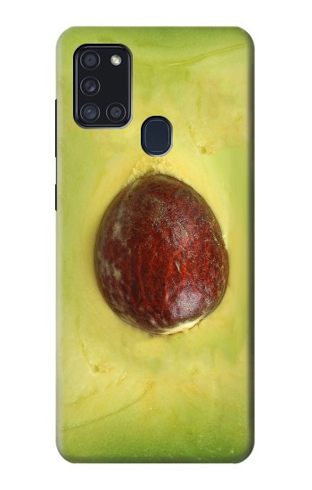 S2552 アボカド Avocado Fruit Samsung Galaxy A21s バックケース、フリップケース・カバー