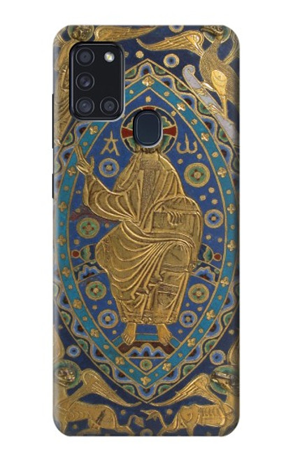 S3620 ブックカバーキリスト Book Cover Christ Majesty Samsung Galaxy A21s バックケース、フリップケース・カバー