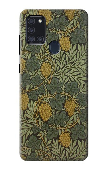 S3662 ウィリアム・モリス・ヴァイン・パターン William Morris Vine Pattern Samsung Galaxy A21s バックケース、フリップケース・カバー