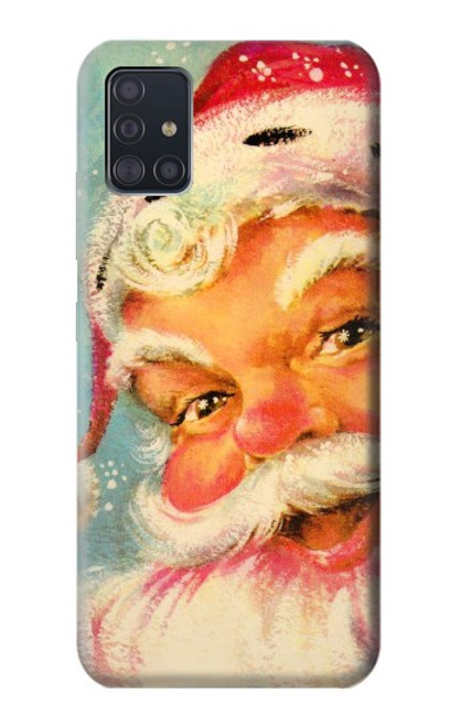 S2840 クリスマスヴィンテージサンタ Christmas Vintage Santa Samsung Galaxy A51 5G バックケース、フリップケース・カバー