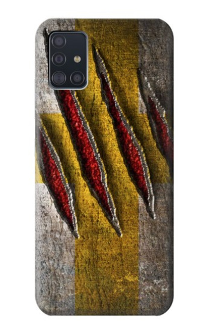 S3603 ウルヴァリンクロースラッシュ Wolverine Claw Slash Samsung Galaxy A51 5G バックケース、フリップケース・カバー
