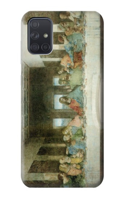 S0173 レオナルドダヴィンチ最後の晩餐 Leonardo DaVinci The Last Supper Samsung Galaxy A71 5G バックケース、フリップケース・カバー