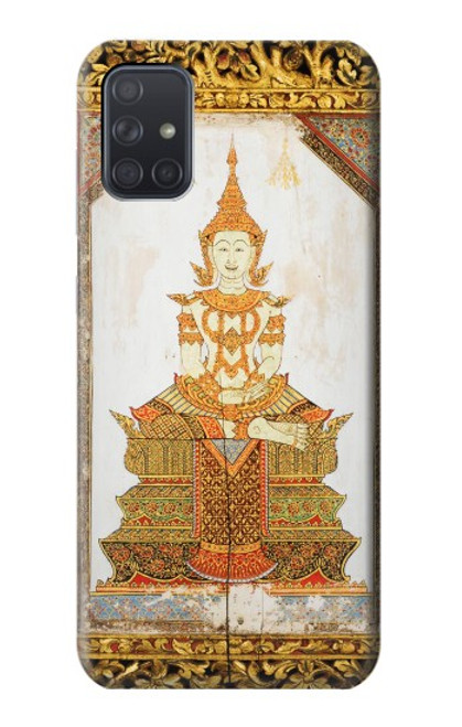 S1511 タイのエメラルド Thai Emerald Art Samsung Galaxy A71 5G バックケース、フリップケース・カバー