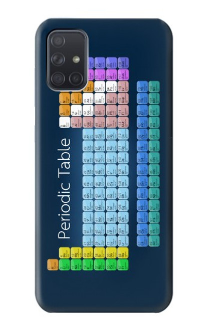 S1847 周期表 Periodic Table Samsung Galaxy A71 5G バックケース、フリップケース・カバー