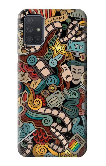 S3480 映画 Movie Acting Entertainment Samsung Galaxy A71 5G バックケース、フリップケース・カバー