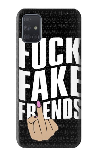 S3598 中指の友達 Middle Finger Friend Samsung Galaxy A71 5G バックケース、フリップケース・カバー