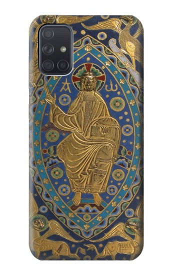 S3620 ブックカバーキリスト Book Cover Christ Majesty Samsung Galaxy A71 5G バックケース、フリップケース・カバー