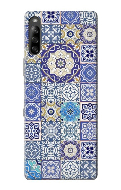 S3537 モロッコのモザイクパターン Moroccan Mosaic Pattern Sony Xperia L4 バックケース、フリップケース・カバー