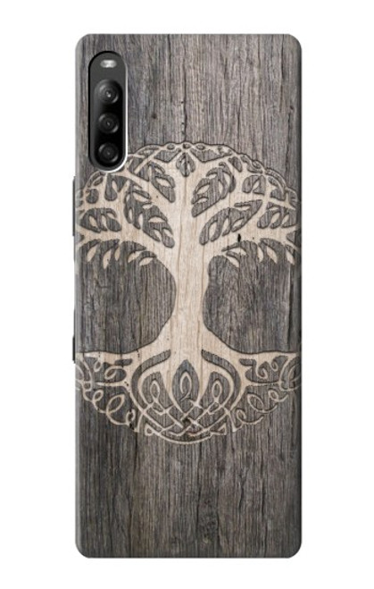 S3591 バイキングツリーオブライフシンボル Viking Tree of Life Symbol Sony Xperia L4 バックケース、フリップケース・カバー