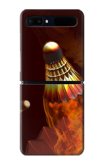 S1239 バドミントン Badmintons Samsung Galaxy Z Flip 5G バックケース、フリップケース・カバー