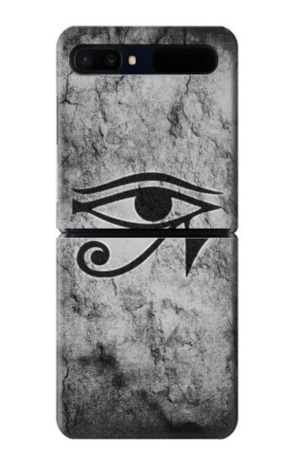 S3108 太陽神 ホルスの目 Sun Eye Of Horus Samsung Galaxy Z Flip 5G バックケース、フリップケース・カバー