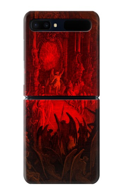 S3583 パラダイスロストサタン Paradise Lost Satan Samsung Galaxy Z Flip 5G バックケース、フリップケース・カバー