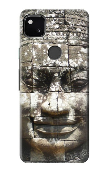 S0314 古代カンボジアの仏教 Ancient Cambodian Buddhism Google Pixel 4a バックケース、フリップケース・カバー
