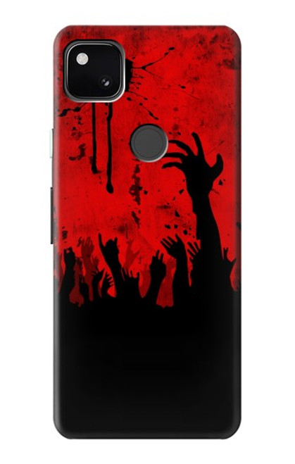 S2458 ゾンビの手 Zombie Hands Google Pixel 4a バックケース、フリップケース・カバー