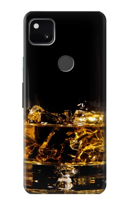 S2742 アイスウイスキーグラス Ice Whiskey Whisky Glass Google Pixel 4a バックケース、フリップケース・カバー