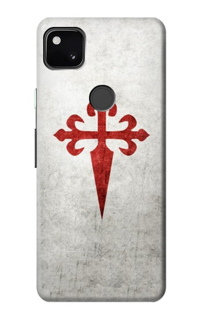 S3200 サンティアゴ・クロス Order of Santiago Cross of Saint James Google Pixel 4a バックケース、フリップケース・カバー