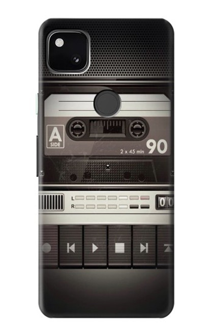 S3501 ビンテージカセットプレーヤー Vintage Cassette Player Google Pixel 4a バックケース、フリップケース・カバー