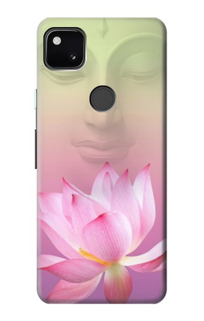 S3511 蓮の花の仏教 Lotus flower Buddhism Google Pixel 4a バックケース、フリップケース・カバー