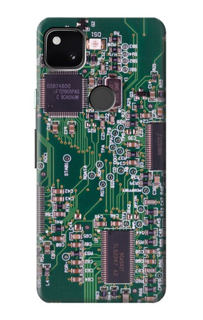 S3519 電子回路基板のグラフィック Electronics Circuit Board Graphic Google Pixel 4a バックケース、フリップケース・カバー