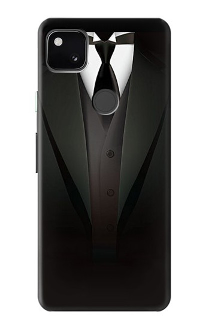 S3534 メンズスーツ Men Suit Google Pixel 4a バックケース、フリップケース・カバー