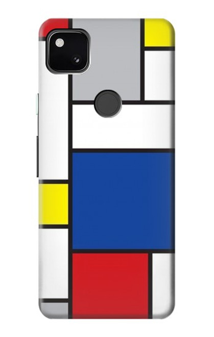 S3536 現代美術 Modern Art Google Pixel 4a バックケース、フリップケース・カバー