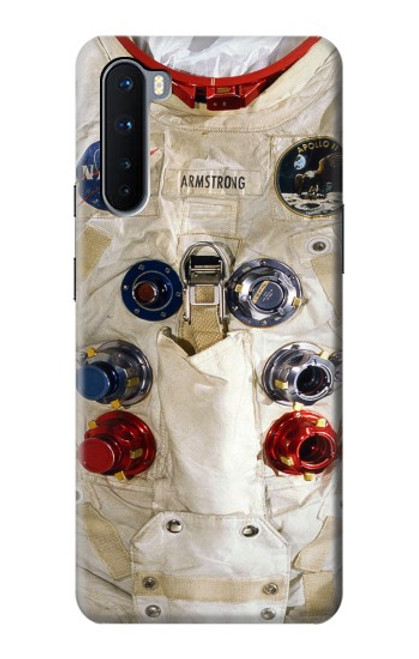 S2639 ニール・アームストロングホワイト宇宙飛行士の宇宙服 Neil Armstrong White Astronaut Space Suit OnePlus Nord バックケース、フリップケース・カバー