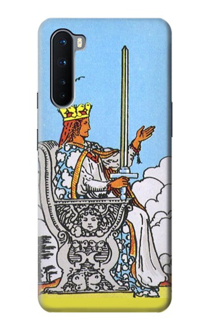 S3068 タロットカード ソードの女王 Tarot Card Queen of Swords OnePlus Nord バックケース、フリップケース・カバー