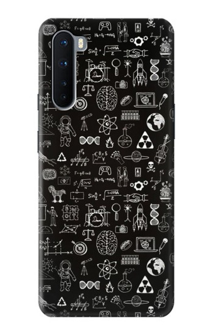 S3426 科学黒板 Blackboard Science OnePlus Nord バックケース、フリップケース・カバー