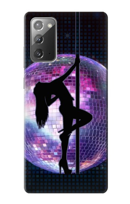 S3284 セクシーな女の子ディスコポールダンス Sexy Girl Disco Pole Dance Samsung Galaxy Note 20 バックケース、フリップケース・カバー