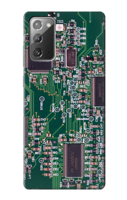 S3519 電子回路基板のグラフィック Electronics Circuit Board Graphic Samsung Galaxy Note 20 バックケース、フリップケース・カバー